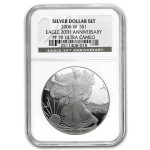 2006-W Proof American Silver Eagle PF-70 NGC (Black Label)