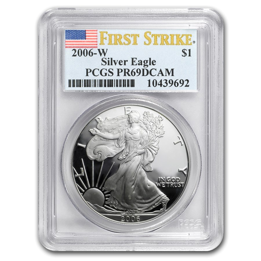 2006-W Proof American Silver Eagle PR-69 PCGS (FS)