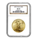 2007 1 oz American Gold Eagle MS-70 NGC