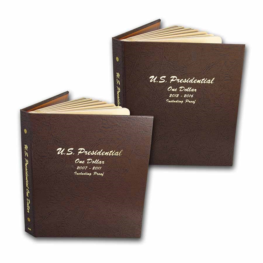 2007-2016 P, D & S 117-Coin Presidential Proof Set (Dansco Album)