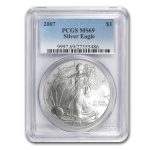 2007 American Silver Eagle MS-69 PCGS