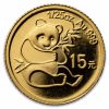2007 China 1/25 oz Gold Panda Proof (25th Anniv, 1982)