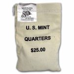2007-D Montana State Quarter $25 Sealed Mint Bag BU