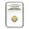 2007 Israel 1/25 oz Proof Gold Moses PF-69 NGC