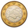 2007 Mexico Bimetallic 100 Pesos Puebla BU (2nd Edition)