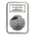 2007-P Jamestown 400th Anniv $1 Silver Commem PF-69 NGC