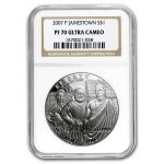 2007-P Jamestown 400th Anniv $1 Silver Commem PF-70 NGC