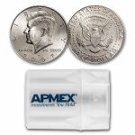 2007-P Kennedy Half Dollar 20-Coin Roll BU