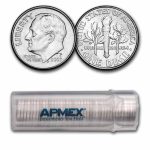 2007-P Roosevelt Dime 50-Coin Roll BU