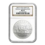 2007-P School Desegregation $1 Silver Commem MS-70 NGC