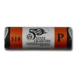 2007-P Wyoming Statehood Quarter 40-Coin Roll BU