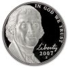 2007-S Jefferson Nickel Gem Proof