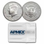 2007-S Silver Kennedy Half Dollar 20-Coin Roll Proof