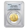 2007-W 1/2 oz Gold Dolley Madison MS-70 PCGS