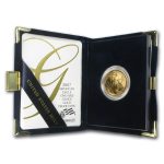 2007-W 1/2 oz Proof American Gold Eagle (w/Box & COA)