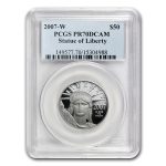 2007-W 1/2 oz Proof American Platinum Eagle PR-70 DCAM PCGS