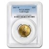 2007-W 1/4 oz Burnished American Gold Eagle MS/SP-69 PCGS