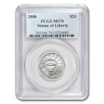 2008 1/4 oz American Platinum Eagle MS-70 PCGS