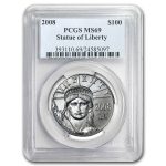2008 1 oz American Platinum Eagle MS-69 PCGS