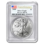 2008 American Silver Eagle MS-70 PCGS (FirstStrike®)