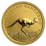 2008 Australia 1/10 oz Gold Kangaroo BU