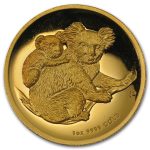 2008 Australia 1 oz Gold Proof Koala (High Relief)