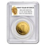 2008 Ireland Proof Gold €100 International Polar Year PCGS