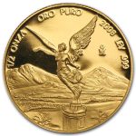 2008 Mexico 1/2 oz Proof Gold Libertad
