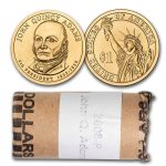 2008-P John Quincy Adams 25-Coin Presidential Dollar Roll