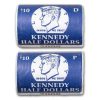 2008-P&D Kennedy Half Dollar 20-Coin 2 Rolls Set (Mint Wrapped)
