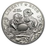2008-S Bald Eagle 1/2 Dollar Clad Commem BU (Capsule only)