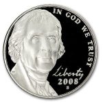 2008-S Jefferson Nickel Gem Proof