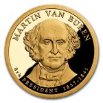2008-S Martin Van Buren Presidential Dollar Proof