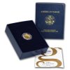 2008-W 1/10 oz Burnished American Gold Eagle (w/Box & COA)