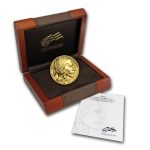 2008-W 1/10 oz Gold Buffalo BU (w/Box & COA)