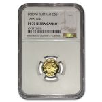 2008-W 1/10 oz Proof Gold Buffalo PF-70 NGC