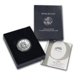 2008-W 1/2 oz Burnished American Platinum Eagle (w/Box & COA)