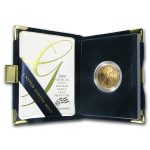 2008-W 1/2 oz Proof American Gold Eagle (w/Box & COA)