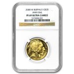 2008-W 1/2 oz Proof Gold Buffalo PF-69 NGC