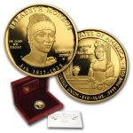 2008-W 1/2 oz Proof Gold Elizabeth Monroe (w/Box & COA)