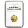 2008-W 1/4 oz Gold Buffalo MS-70 NGC