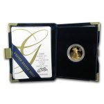 2008-W 1/4 oz Proof American Gold Eagle (w/Box & COA)