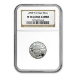 2008-W 1/4 oz Proof American Platinum Eagle PF-70 NGC