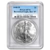 2008-W Burnished American Silver Eagle SP-70 PCGS (Rev '07)