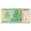 2008 Zimbabwe 1 Billion Dollars Trees Elephant Avg Circ