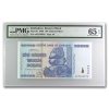 2008 Zimbabwe 100 Trillion Dollars Cape Buffalo CU-65 EPQ PMG
