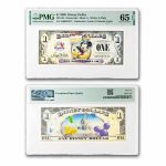 2009 $1.00 (A) Mickey & Pluto, CU-65 EPQ PMG (DIS#149)