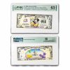 2009 $1.00 (D) Mickey & Pluto, Gem CU-63 EPQ PMG (DIS#155)