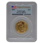 2009 1/2 oz American Gold Eagle MS-70 PCGS (FirstStrike®)
