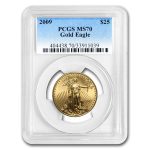 2009 1/2 oz American Gold Eagle MS-70 PCGS